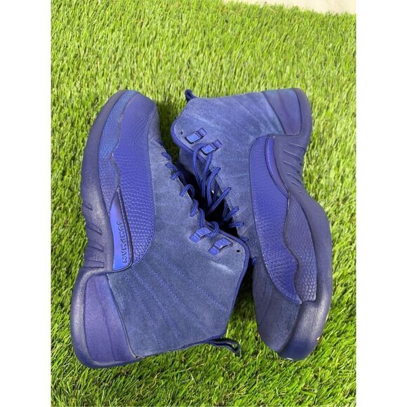 Size 9 - Nike Air Jordan XII 12 Deep Royal 2016 Retro 130690-400 - Picture 5 of 9